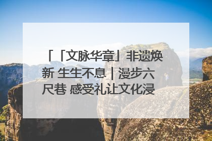 「文脉华章」非遗焕新 生生不息｜漫步六尺巷 感受礼让文化浸润的“巷”往生活