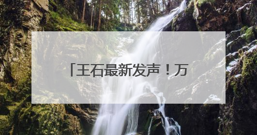 王石最新发声！万科晚间突发公告：“售股”回血！