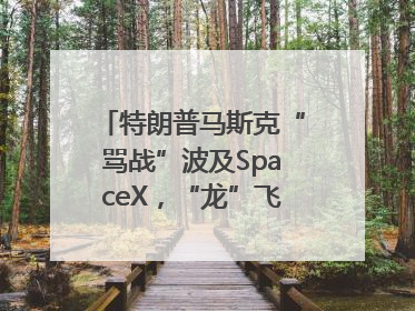 特朗普马斯克“骂战”波及SpaceX，“龙”飞船命运未卜