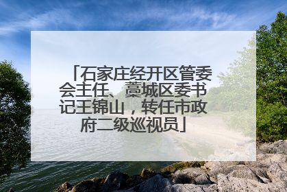 石家庄经开区管委会主任、藁城区委书记王锦山，转任市政府二级巡视员