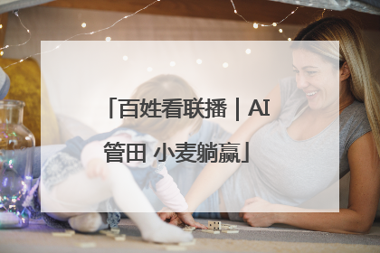 百姓看联播｜AI管田 小麦躺赢