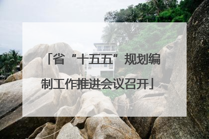 省“十五五”规划编制工作推进会议召开