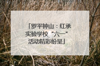 罗平钟山：红承实验学校“六一”活动精彩纷呈