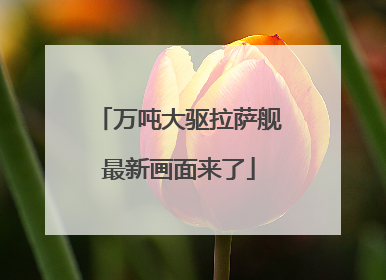 万吨大驱拉萨舰最新画面来了