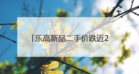乐高新品二手价跌近200元，“塑料金砖”已成过去式？玩家：都去炒Labubu了