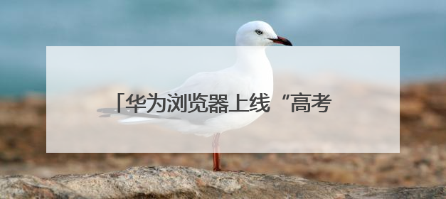 华为浏览器上线“高考”频道，AI志愿助手让志愿填报更稳更准
