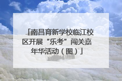 南昌育新学校临江校区开展“乐考”闯关嘉年华活动（图）