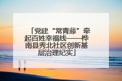 党建“常青藤”牵起百姓幸福线——桦南县秀北社区创新基层治理纪实