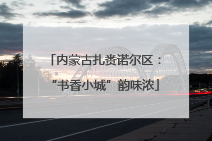 内蒙古扎赉诺尔区：“书香小城”韵味浓