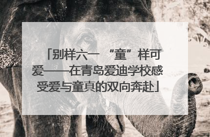 别样六一 “童”样可爱——在青岛爱迪学校感受爱与童真的双向奔赴