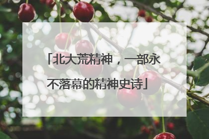 北大荒精神，一部永不落幕的精神史诗