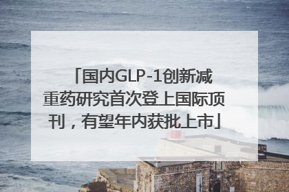 国内GLP-1创新减重药研究首次登上国际顶刊，有望年内获批上市