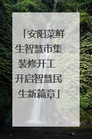 安阳菜鲜生智慧市集装修开工 开启智慧民生新篇章