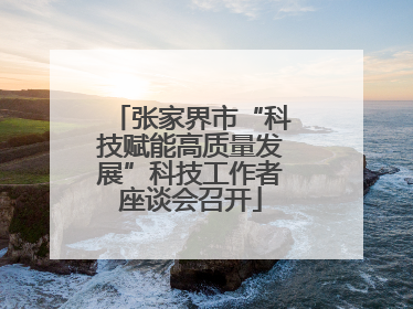张家界市“科技赋能高质量发展”科技工作者座谈会召开