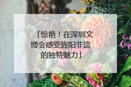 惊艳！在深圳文博会感受旌阳非遗的独特魅力