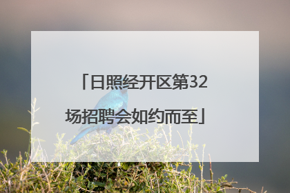 日照经开区第32场招聘会如约而至