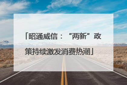 昭通威信：“两新”政策持续激发消费热潮