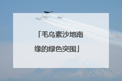 毛乌素沙地南缘的绿色突围