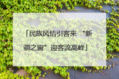 民族风情引客来 “新疆之窗”迎客流高峰