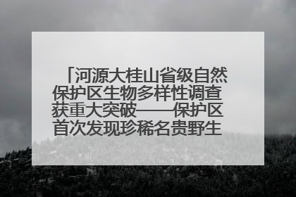 河源大桂山省级自然保护区生物多样性调查获重大突破——保护区首次发现珍稀名贵野生干巴菌与钝尾两头蛇