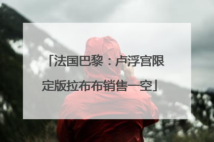 法国巴黎：卢浮宫限定版拉布布销售一空