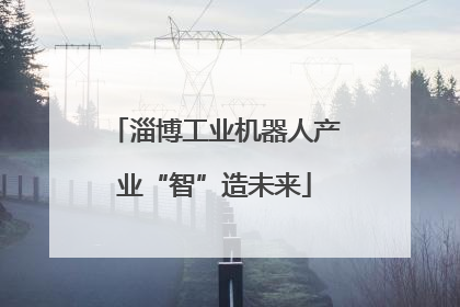 淄博工业机器人产业“智”造未来