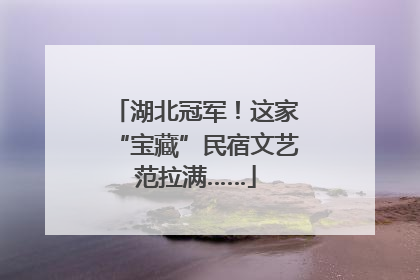 湖北冠军！这家“宝藏”民宿文艺范拉满……