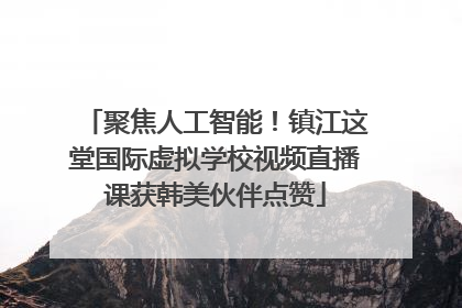 聚焦人工智能！镇江这堂国际虚拟学校视频直播课获韩美伙伴点赞