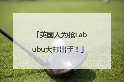 英国人为抢Labubu大打出手！