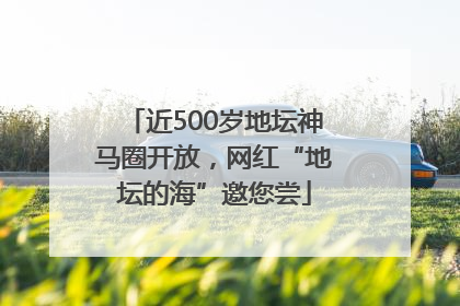 近500岁地坛神马圈开放，网红“地坛的海”邀您尝