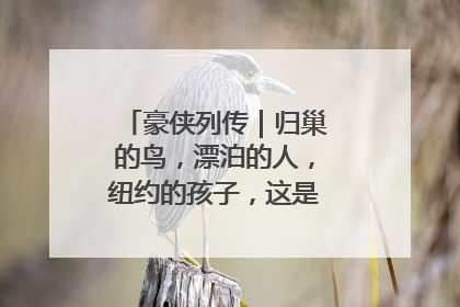 豪侠列传｜归巢的鸟，漂泊的人，纽约的孩子，这是关于唐斯的故事