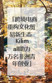 跨境电商重构文化贸易新生态 Kilimall助力万名非洲青年创业