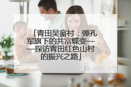 青田吴畲村：弹孔军旗下的共富蝶变——探访青田红色山村的振兴之路