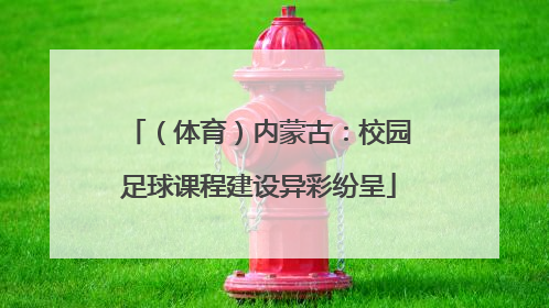 （体育）内蒙古：校园足球课程建设异彩纷呈