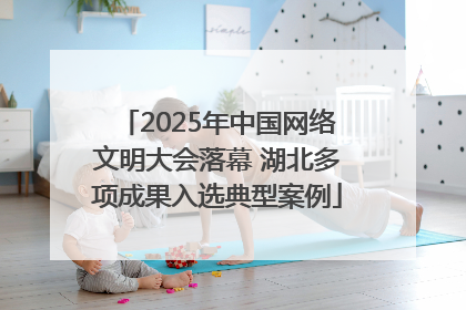2025年中国网络文明大会落幕 湖北多项成果入选典型案例